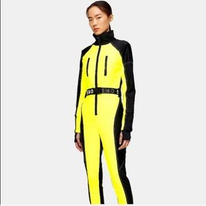 Topshop SNO Yellow Fitted Ski Snow Suit 6